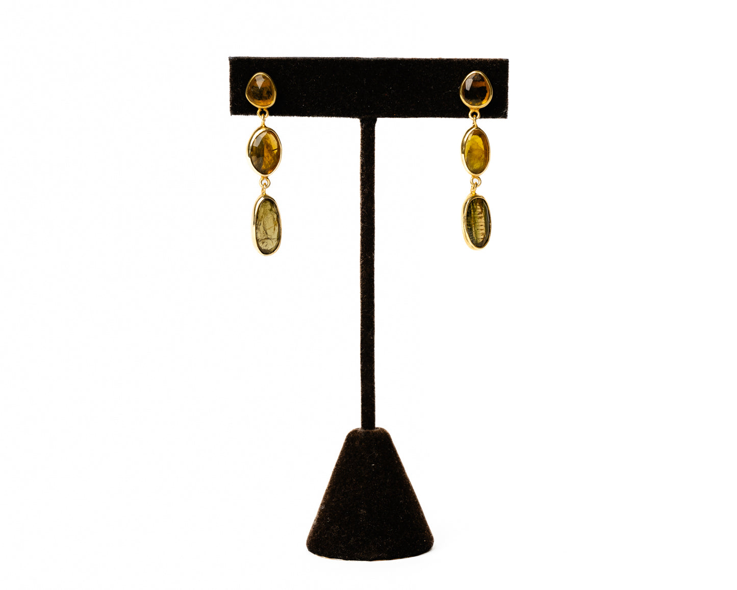 Italian Artisan Gold Irish Grove Earrings