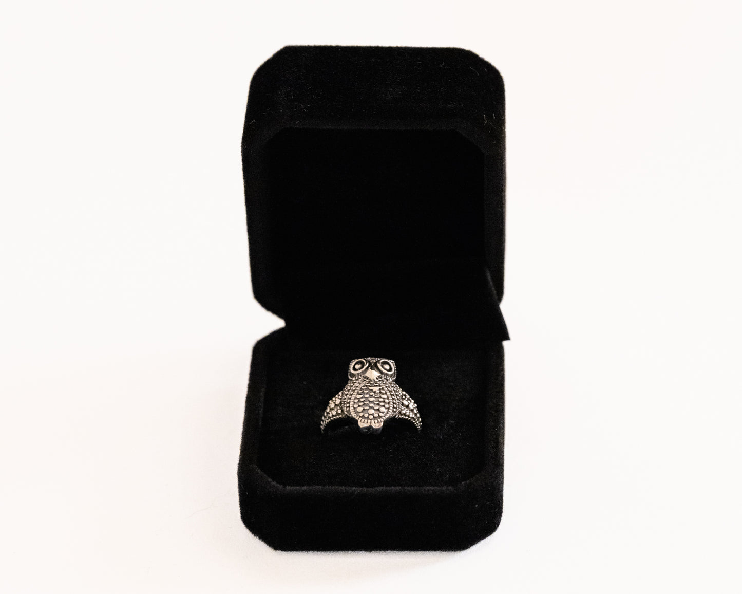Sterling Silver Owl Ring