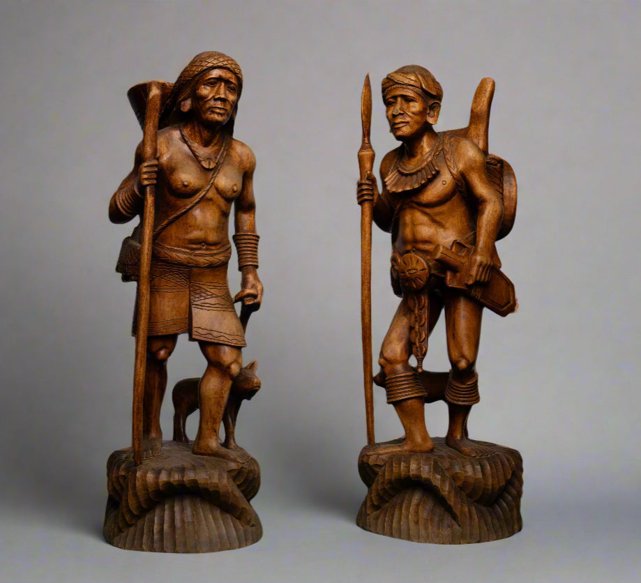 Native American Elder & Warrior