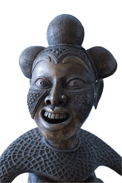 Bronze Mother Sculpture
