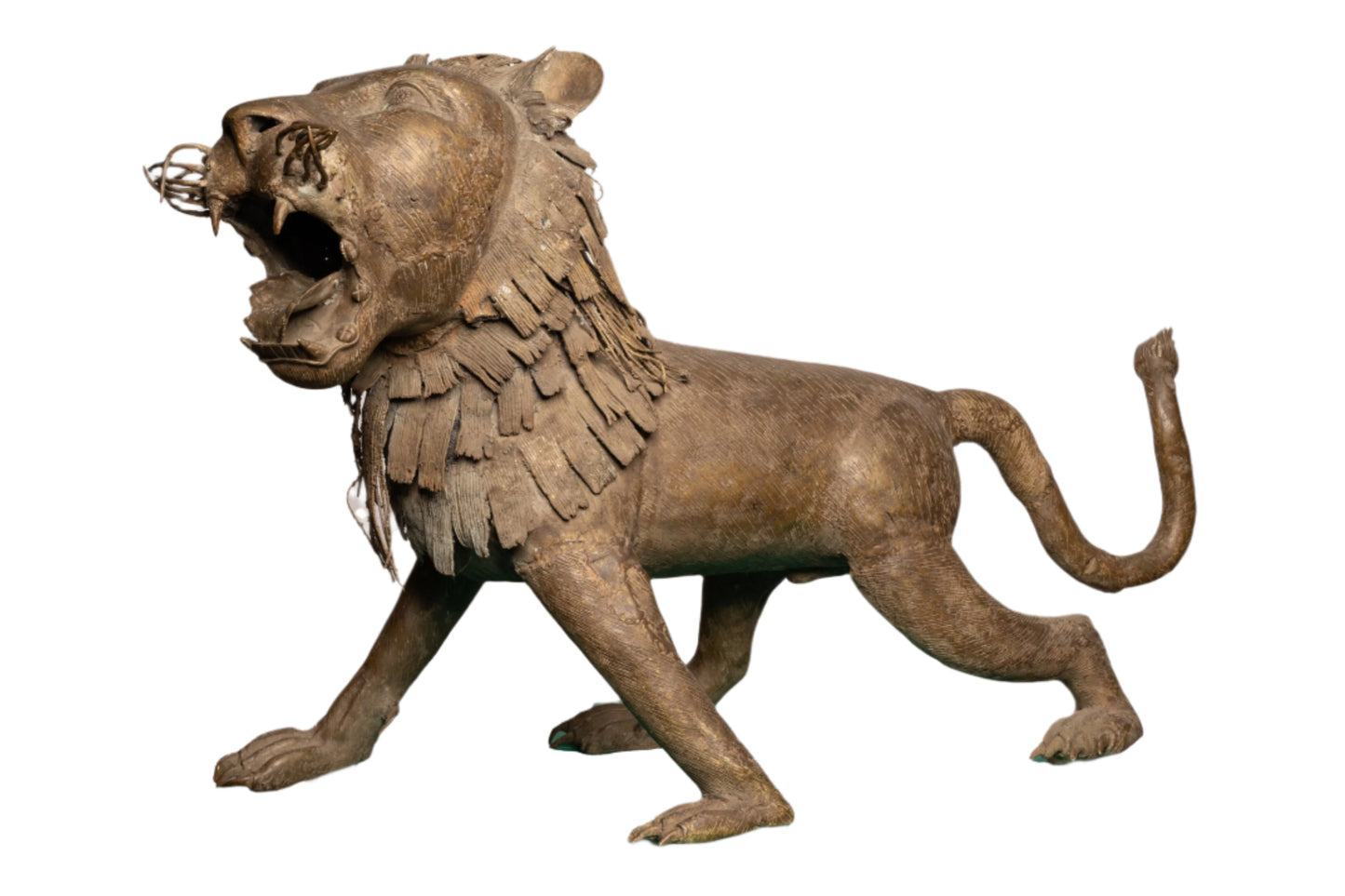 Benin Bronze Lion