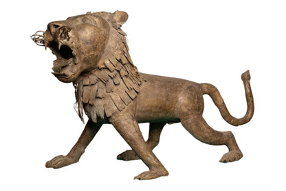 Benin Bronze Lion
