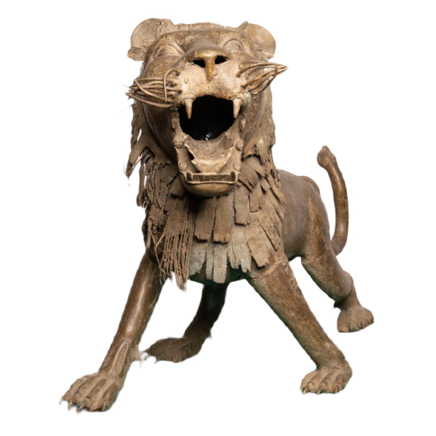 Benin Bronze Lion