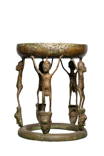 Bronze Tikar Stool