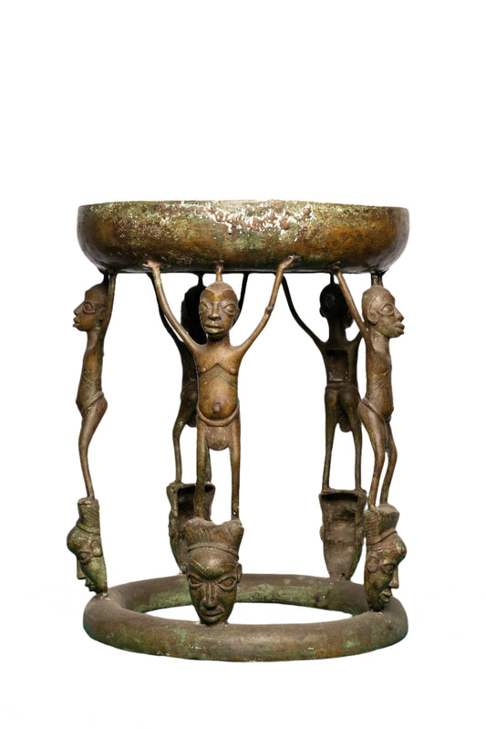 Bronze Tikar Stool