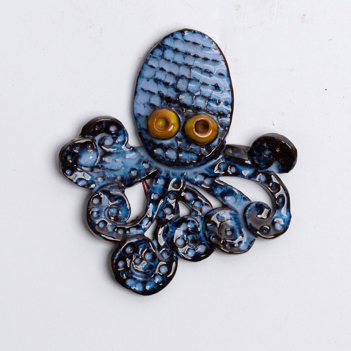 Italian Handcrafted Terracotta Octopus Ornament