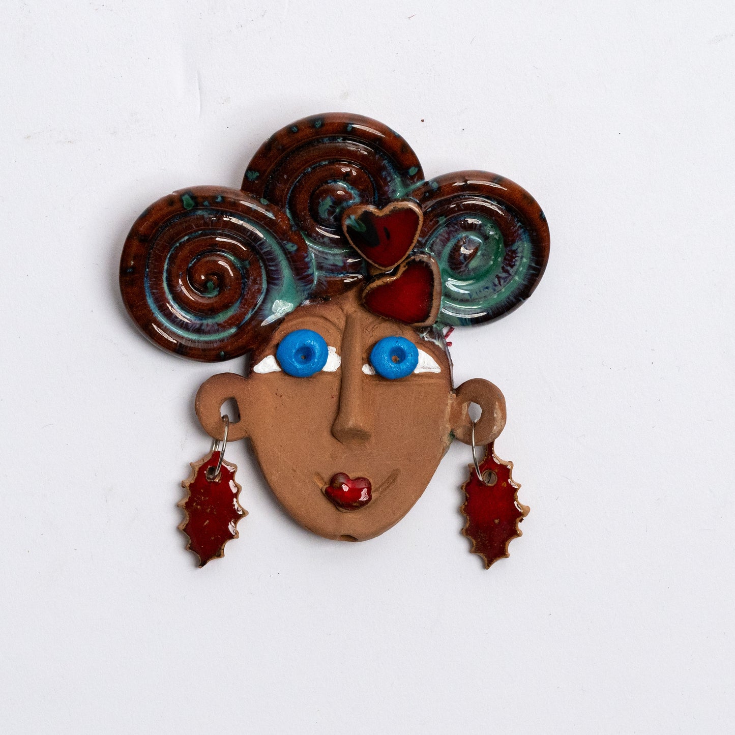 Italian Handcrafted Terracotta Goddess Ornament