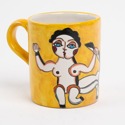 Italian Terracotta Zodiac Mug
