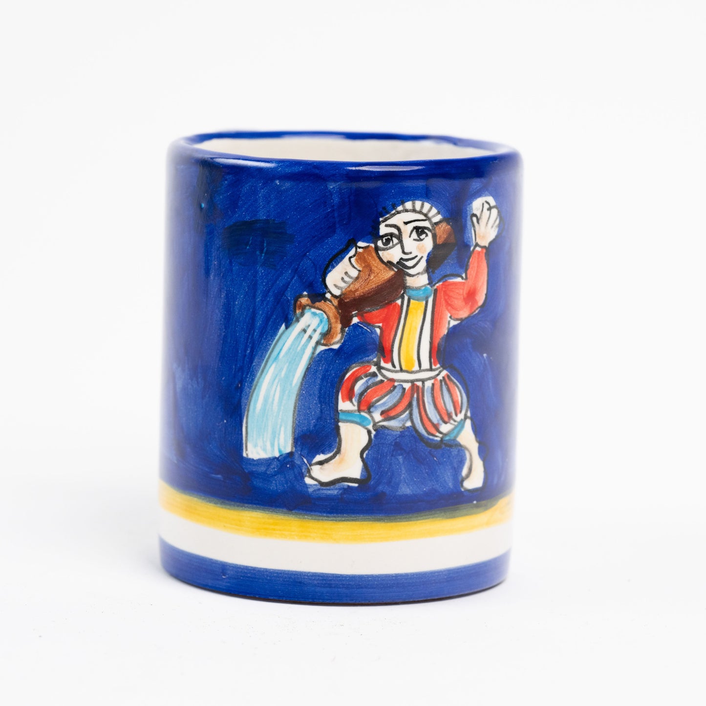 Italian Terracotta Zodiac Mug