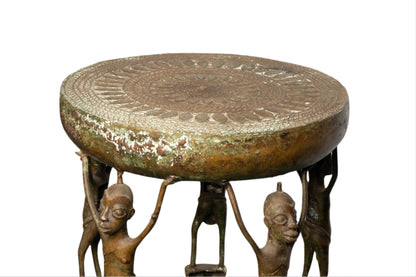 Bronze Tikar Stool