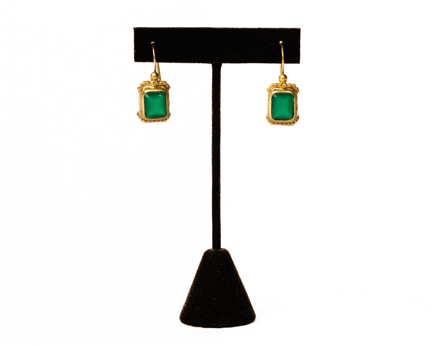Italian Artisan Gold Cleopatra Earrings