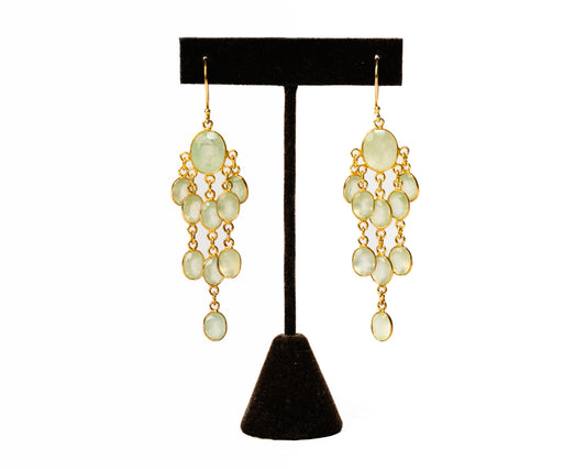 Italian Artisan Gold Willow Earrings