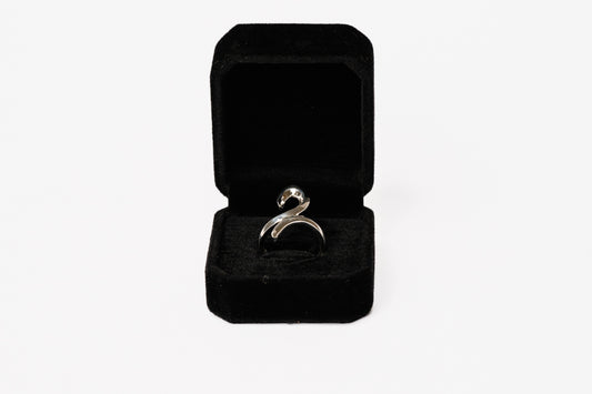 Sterling Silver Twisting Branch Ring