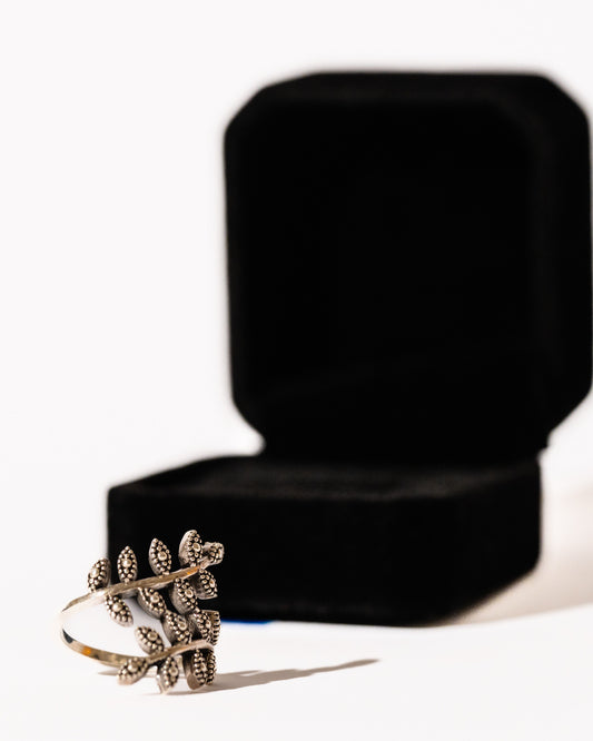 Sterling Silver Vine Ring