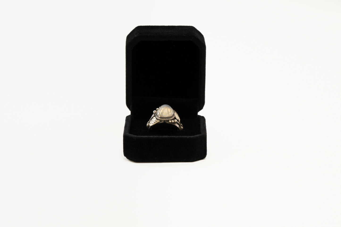 Sterling Silver Moonstone Garden Ring