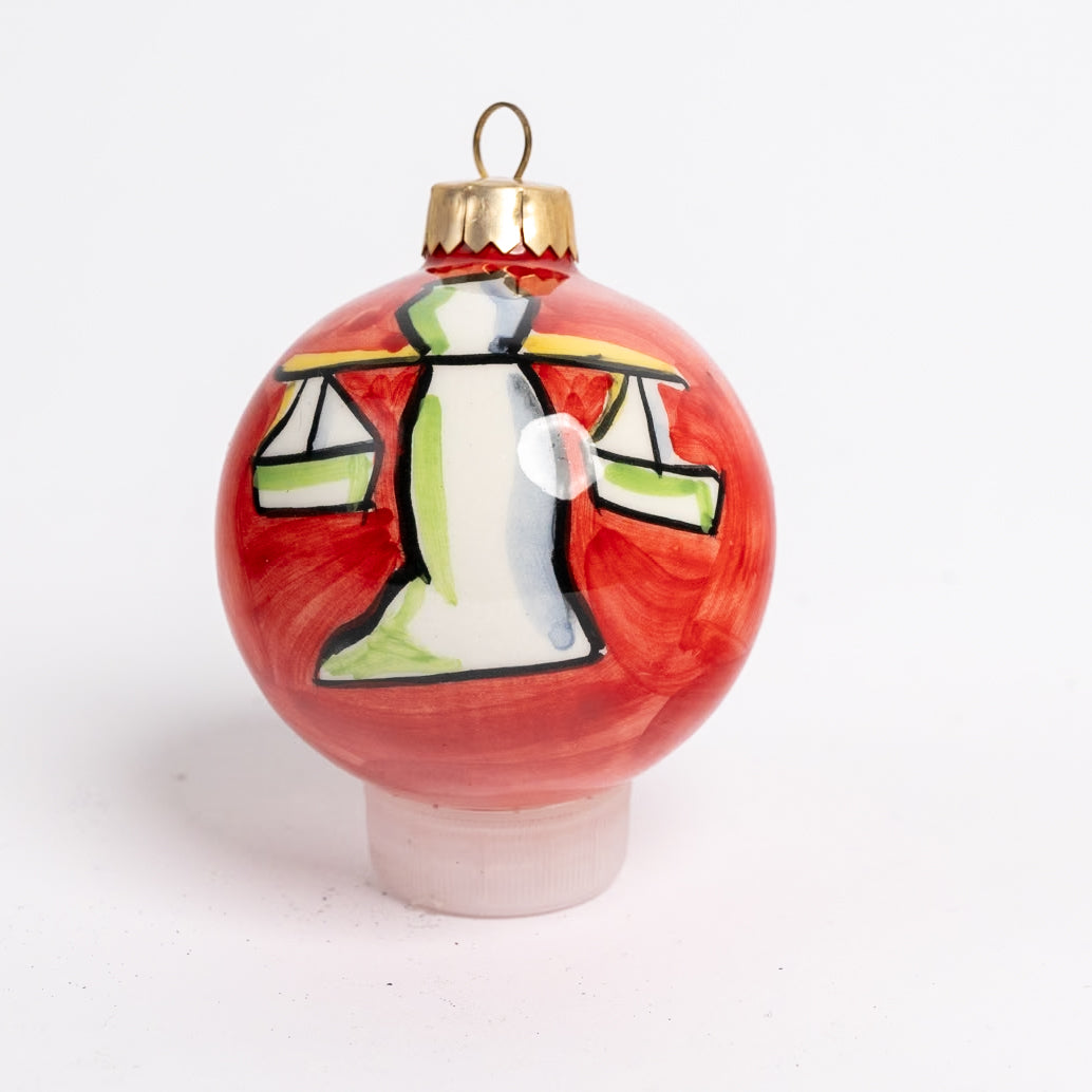 Hand Painted Zodiac Ornaments
