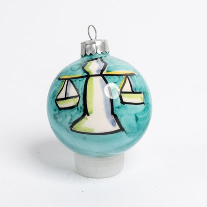 Hand Painted Zodiac Ornaments